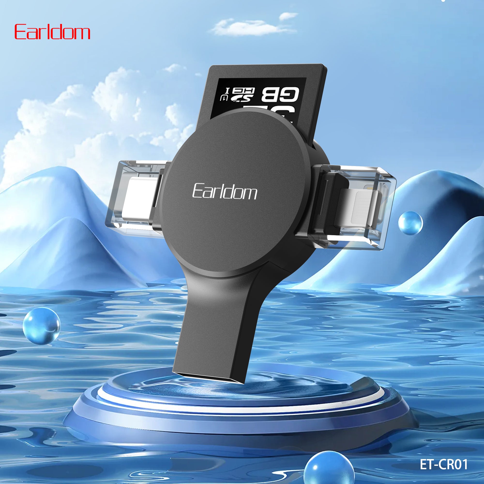 Earldom ET-CR01 Audio Adapter - Black – TEQ PTY LTD