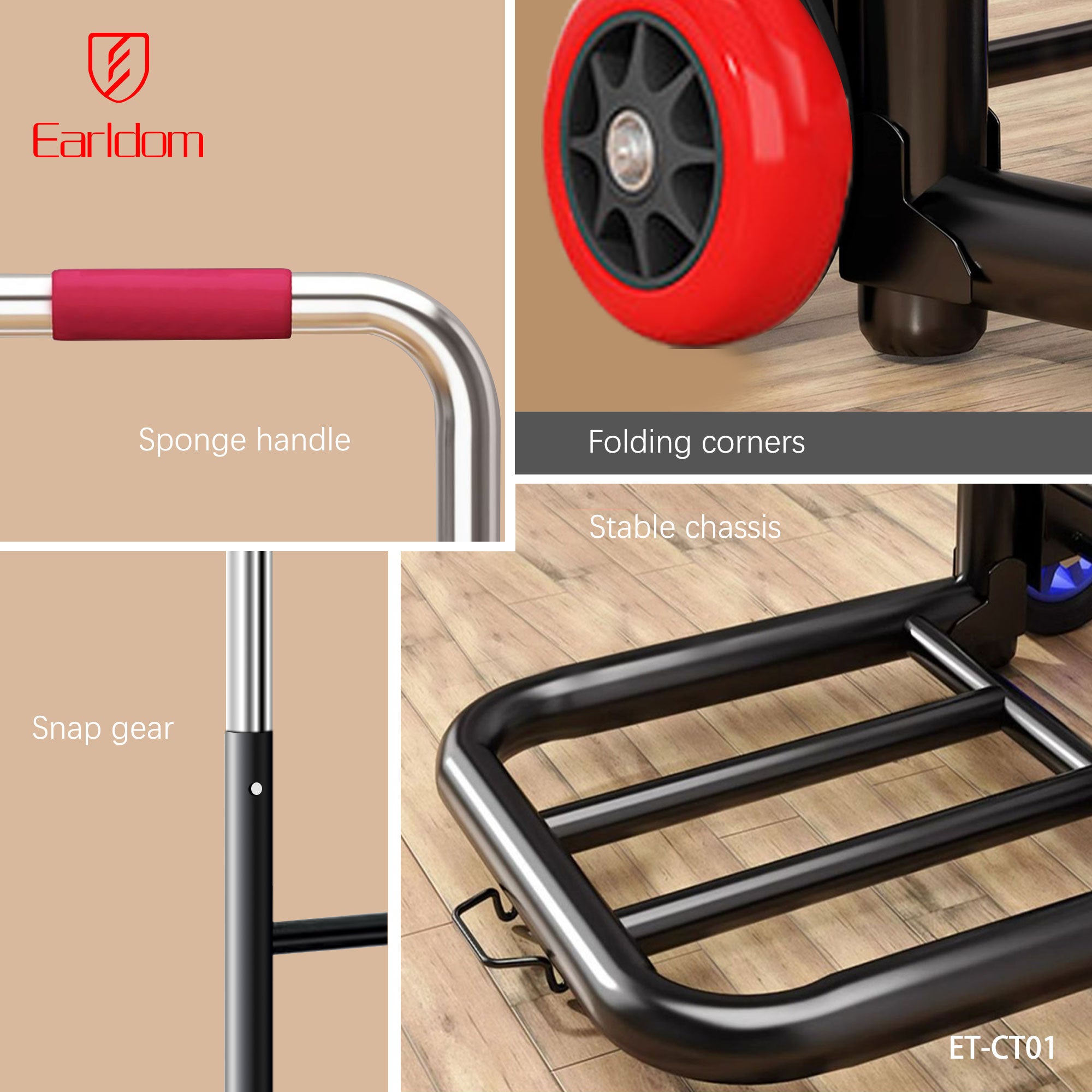 Earldom ET-CT01 Cart Smart Home Device 0.05CM - Black – TEQ PTY LTD