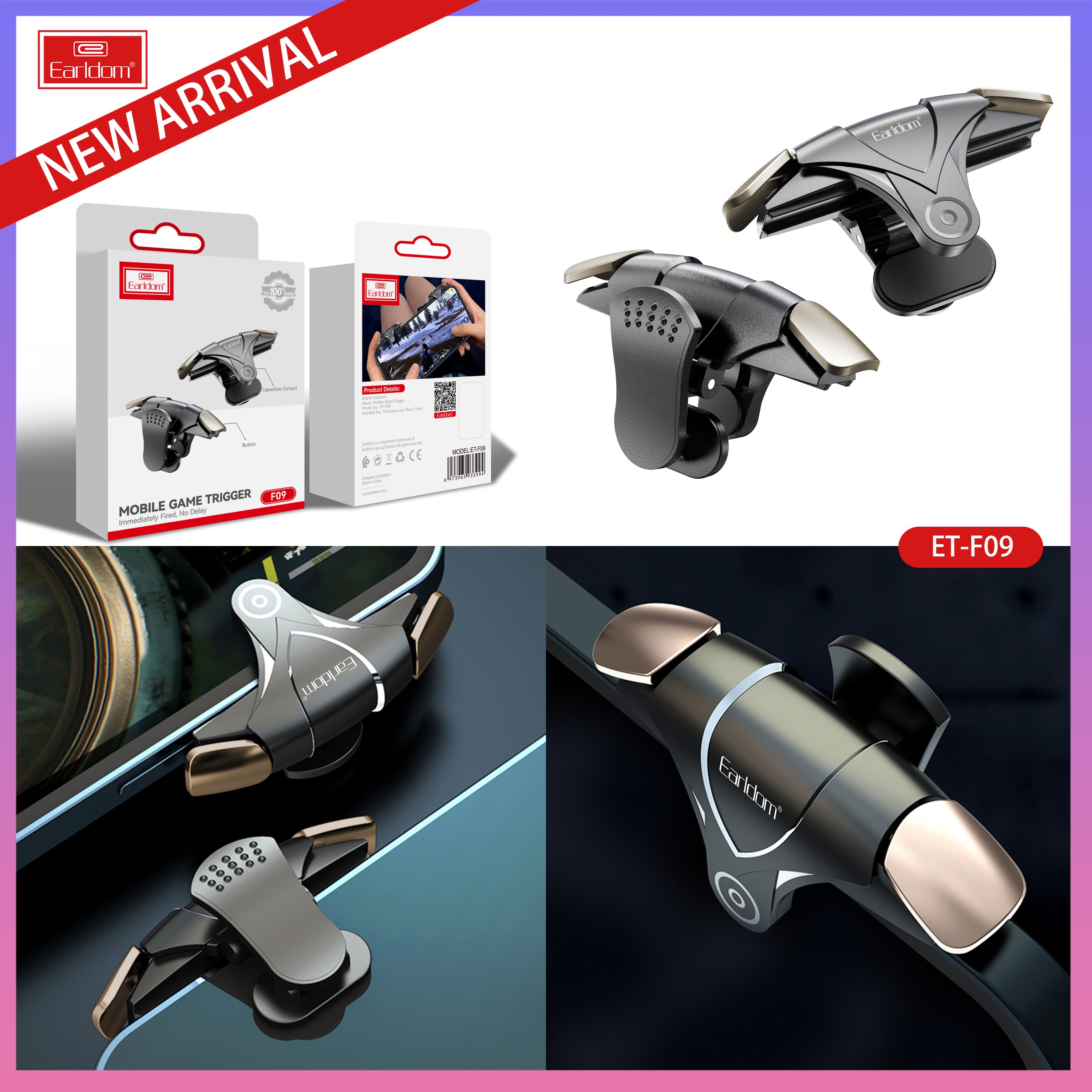 HD_SYNC:ET-F09 Game handle button