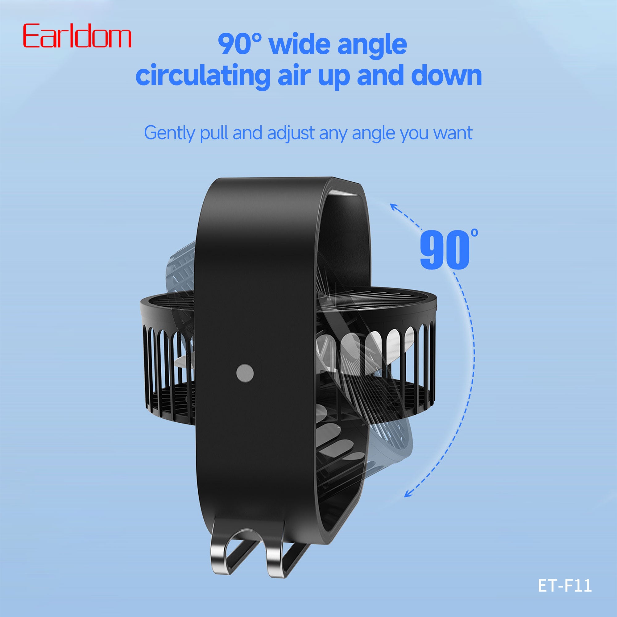 Earldom ET-F11 Fan Smart Home Device 5W - Black – TEQ PTY LTD