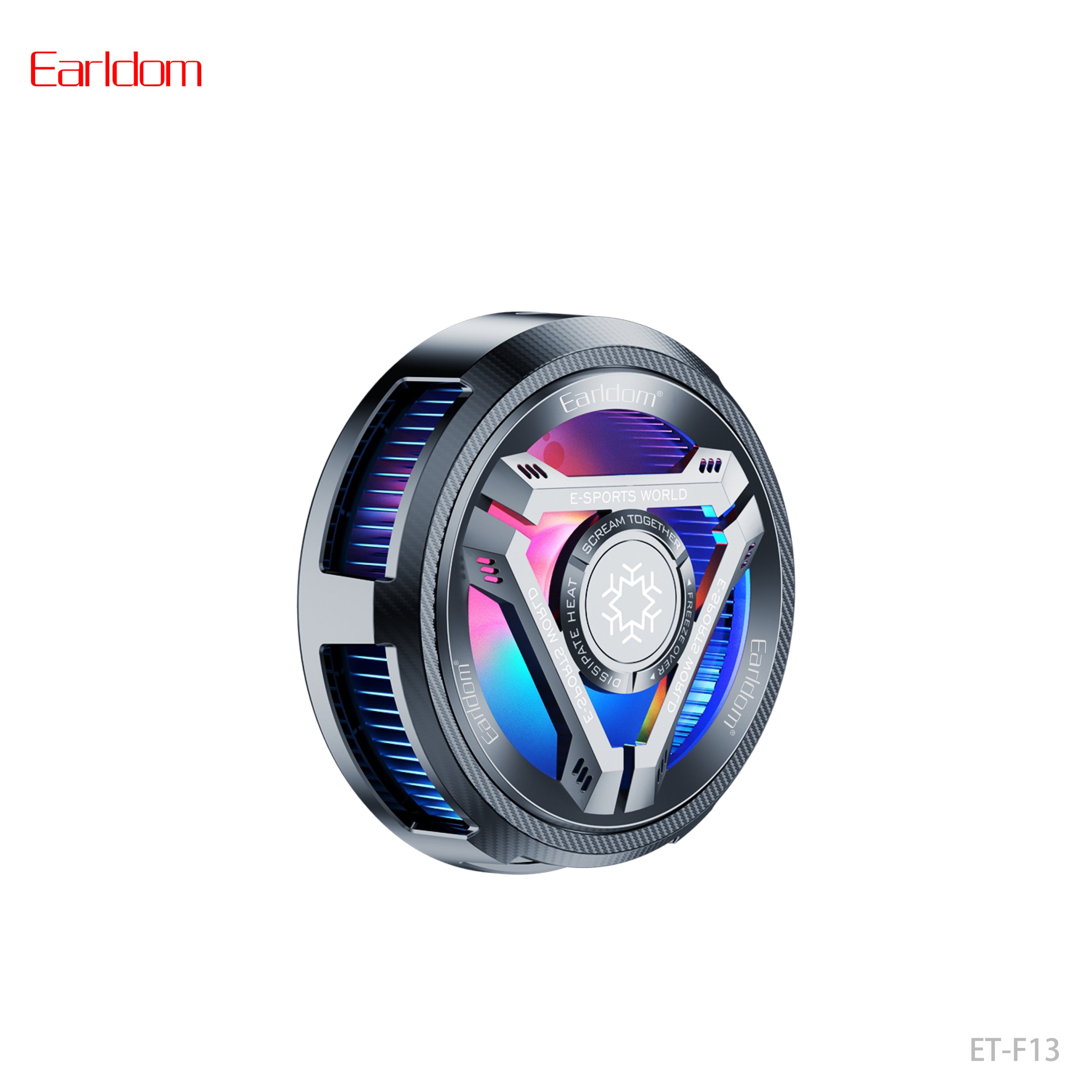 Earldom ET-F13 Fan cooler Phone Cooler - Black – TEQ PTY LTD