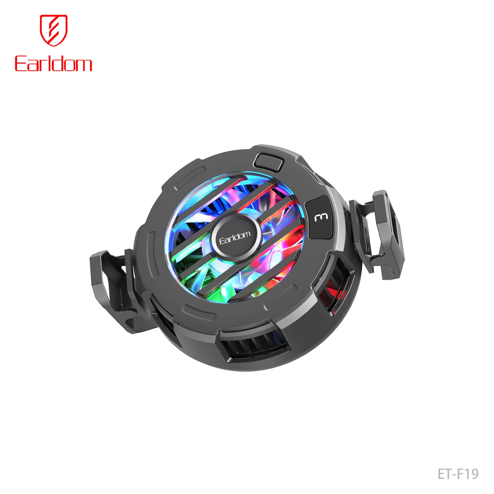 Earldom ET-F19 Fan cooler Phone Cooler - Black – TEQ PTY LTD