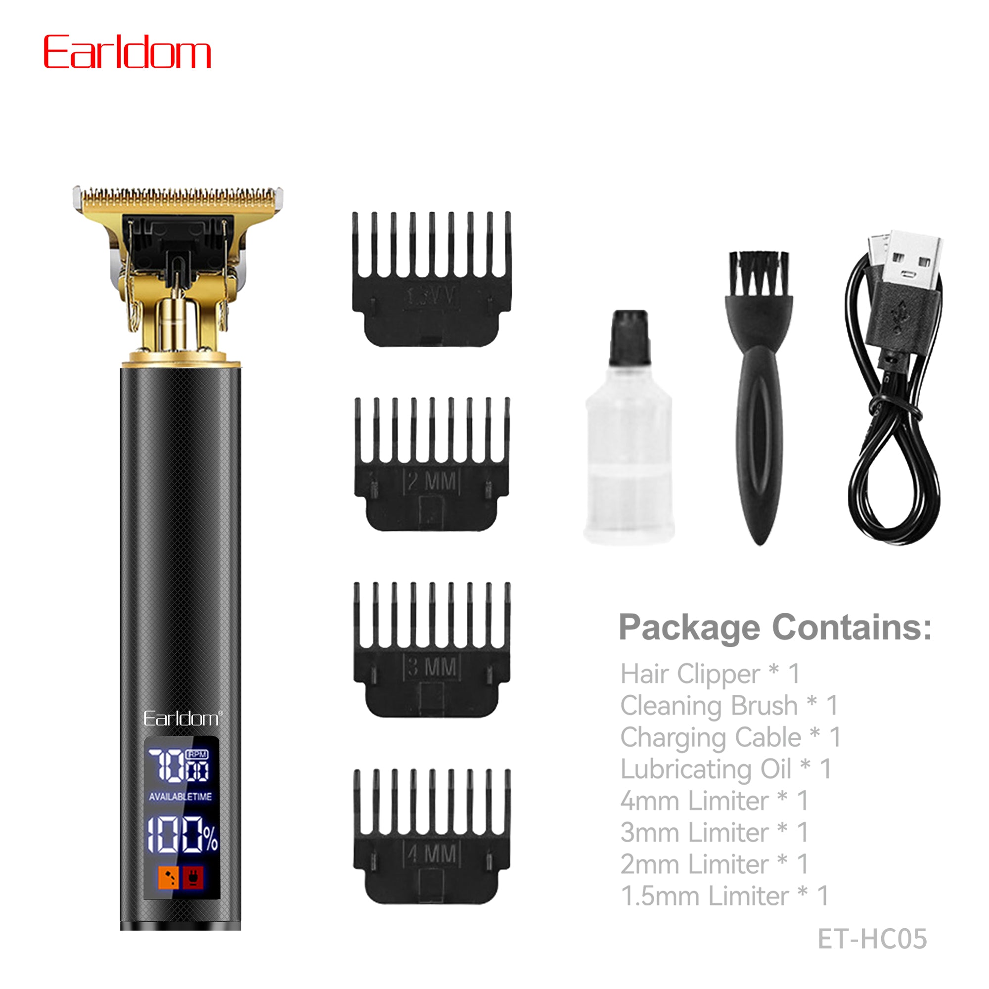 HD_SYNC:ET-HC05 Hair clippers