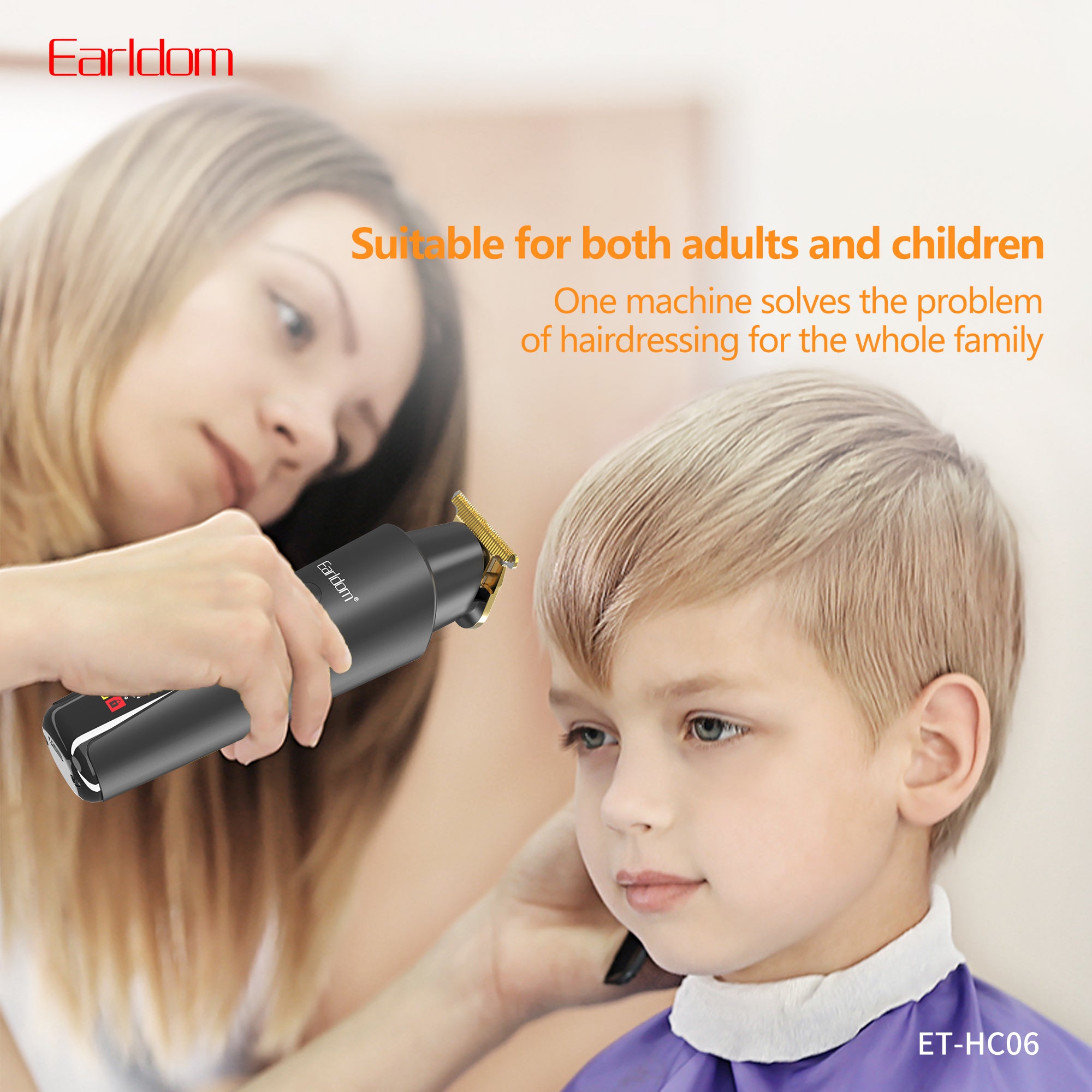 HD_SYNC:ET-HC06 Hair clippers