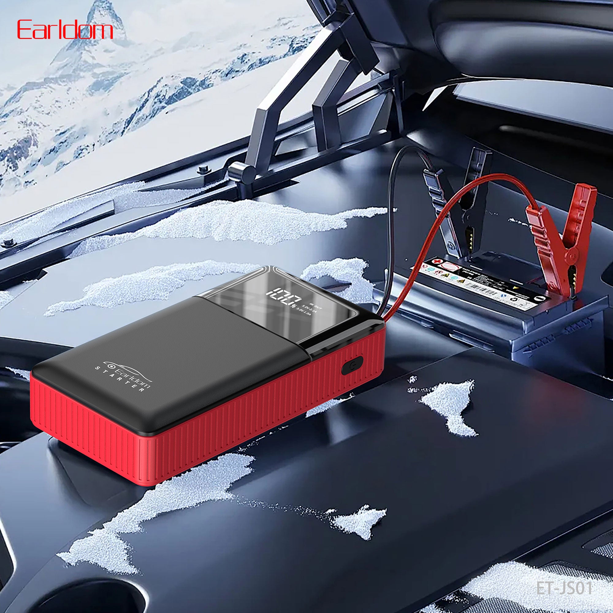 Earldom ET-JS01 Car Power Adapter 6000mAh - Black – TEQ PTY LTD