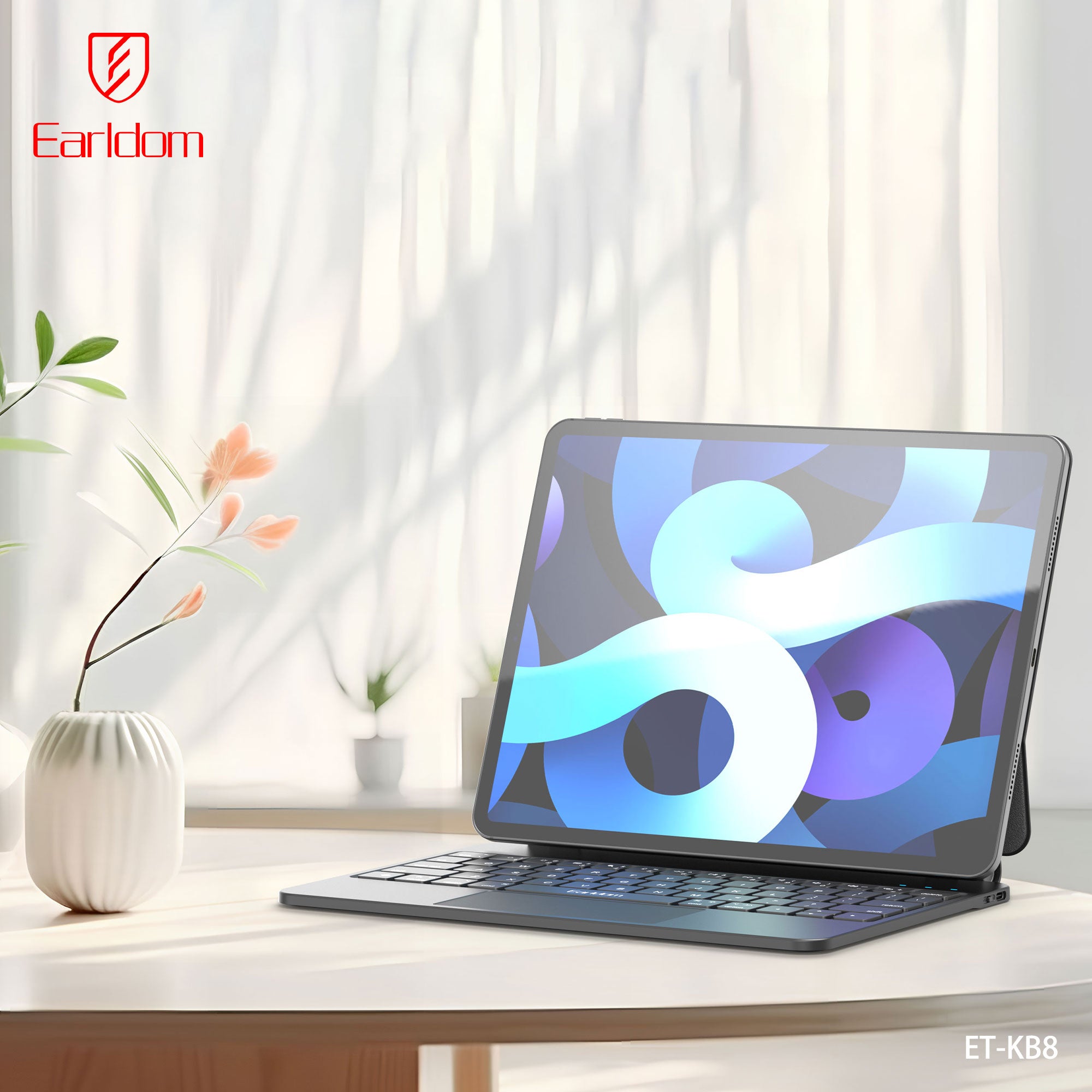 HD_SYNC:ET-KB8 iPad4/5/6 10.9 inches / Pro 11 inches