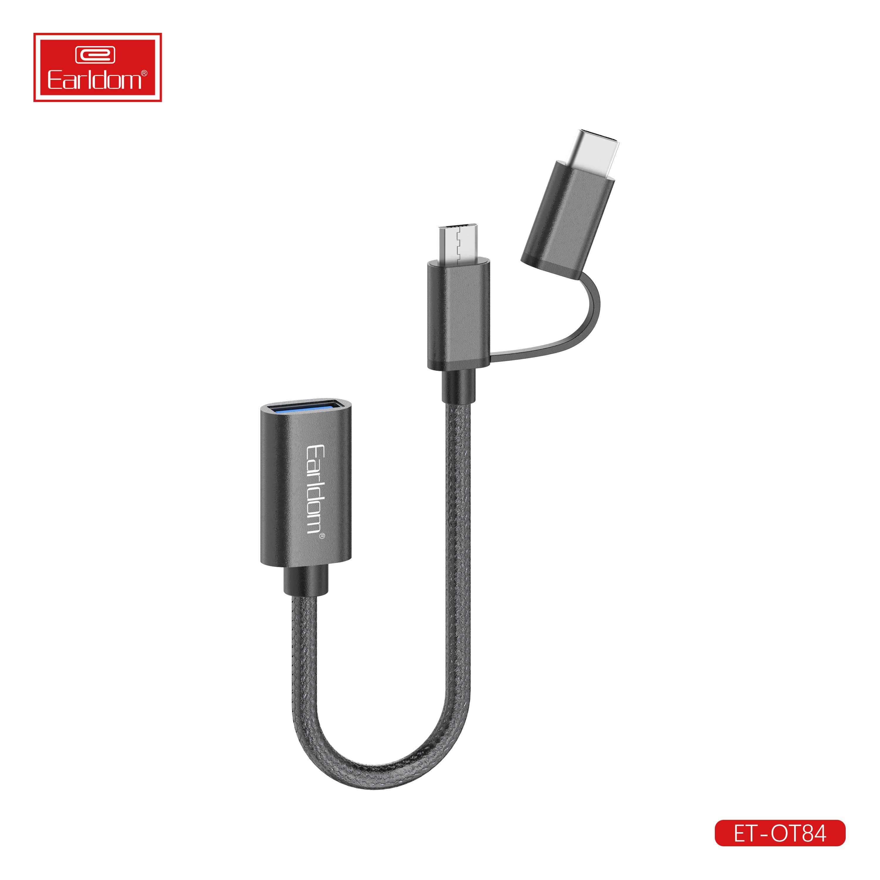 Earldom ET-OT84 Audio Adapter - Black – TEQ PTY LTD