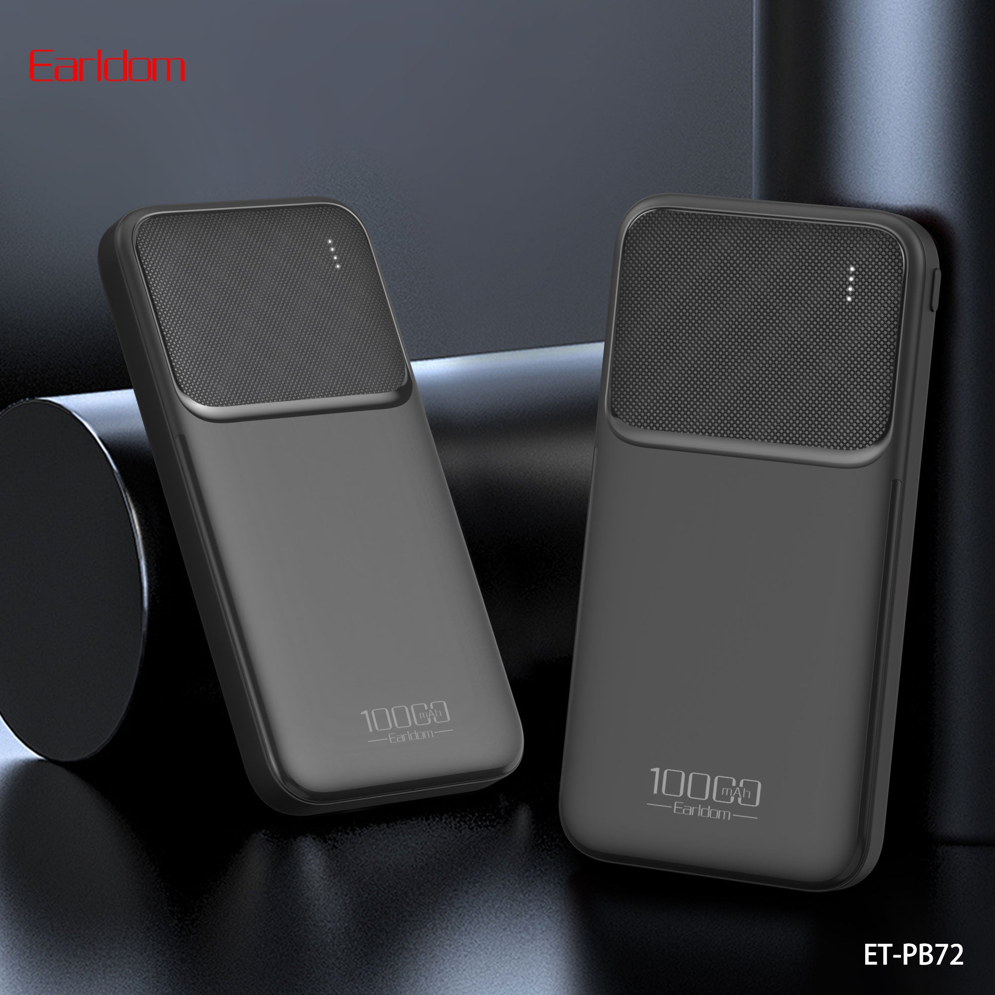 Earldom ET-PB72 (10000mAh) Power Bank - Black – TEQ PTY LTD