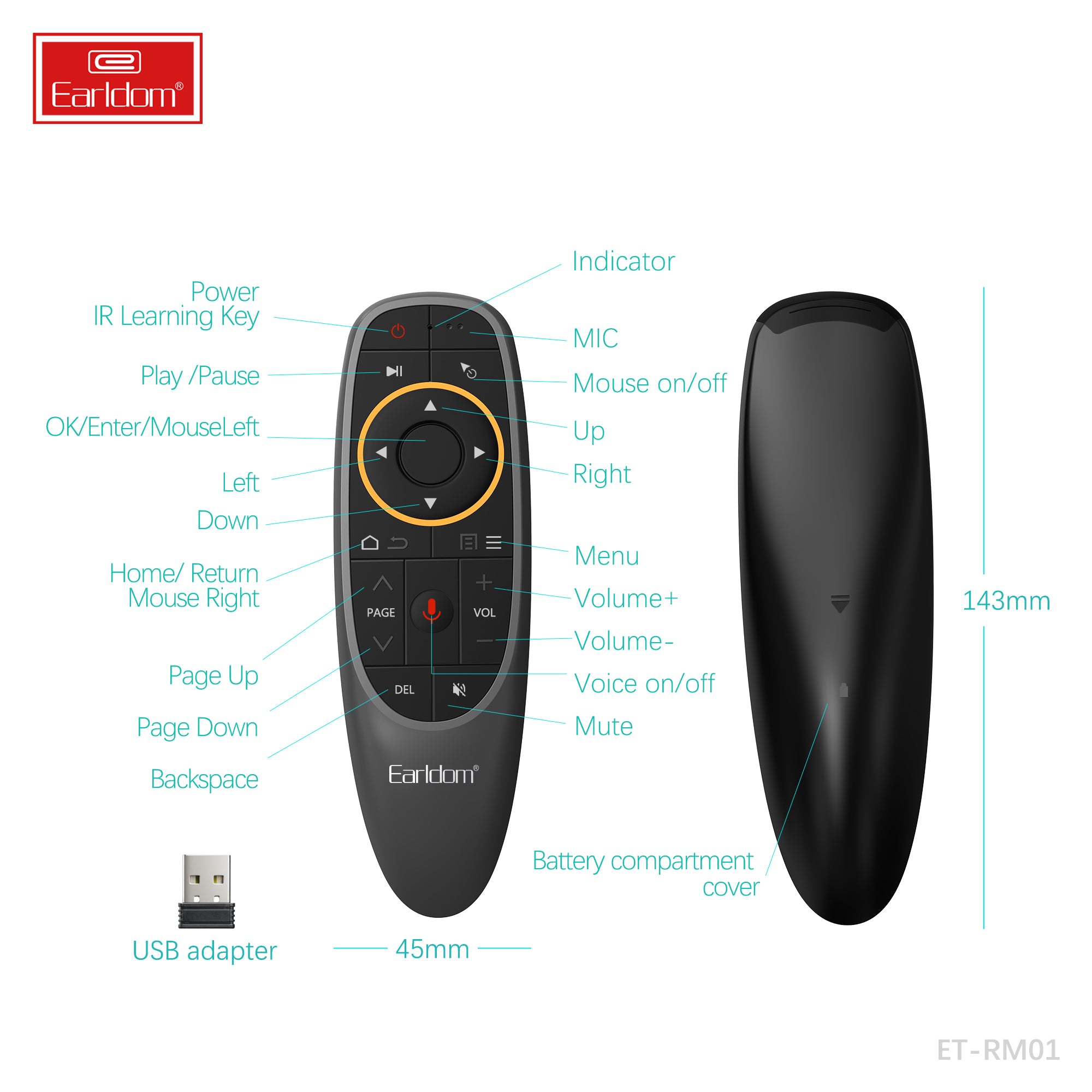 HD_SYNC:ET-RM01 Remote