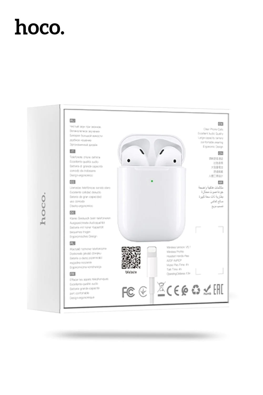 Hoco Plus aSeries 2 Bluetooth 5.3 Wireless Earphones EW25
