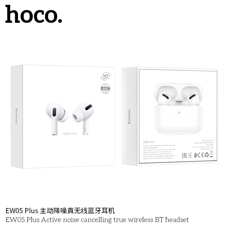 HD_SYNC:EW05 Plus Active noise cancelling true wireless BT headset