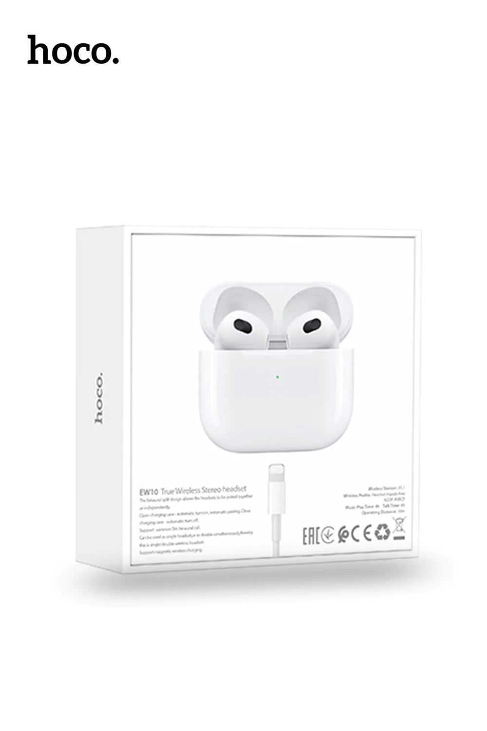 Hoco Plus aSeries 3 Bluetooth 5.0 Wireless Earphones Wireless Charging EW10