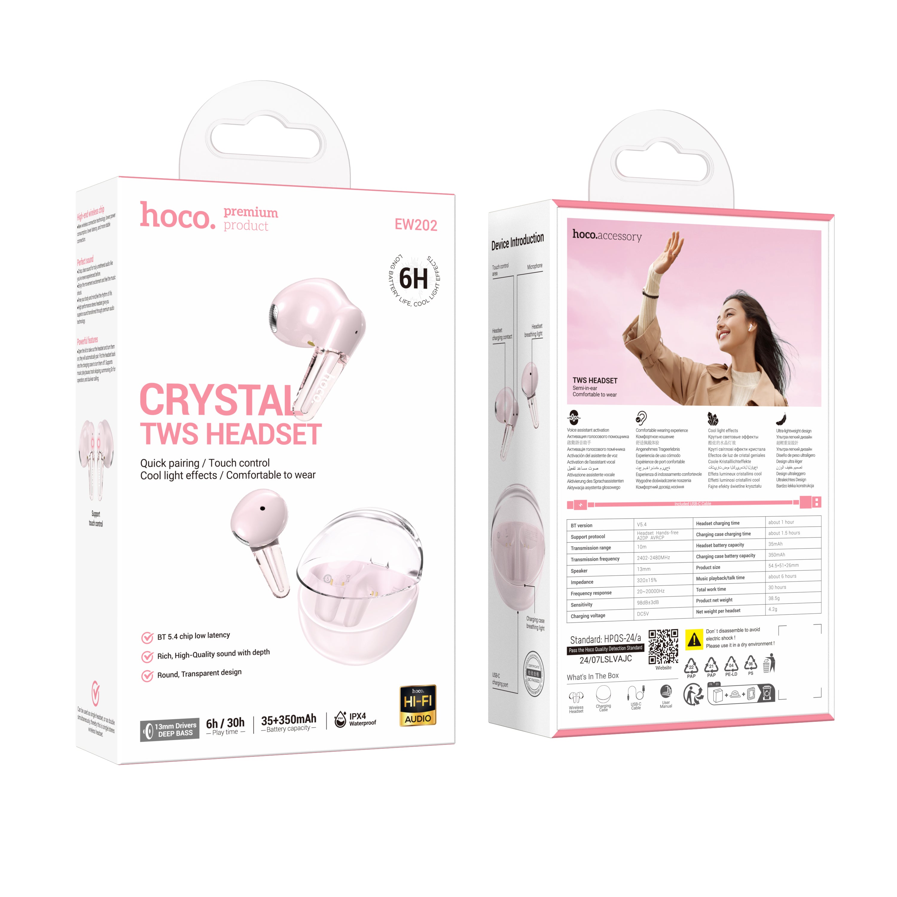 HD_SYNC:EW202 Magic true wireless BT headset