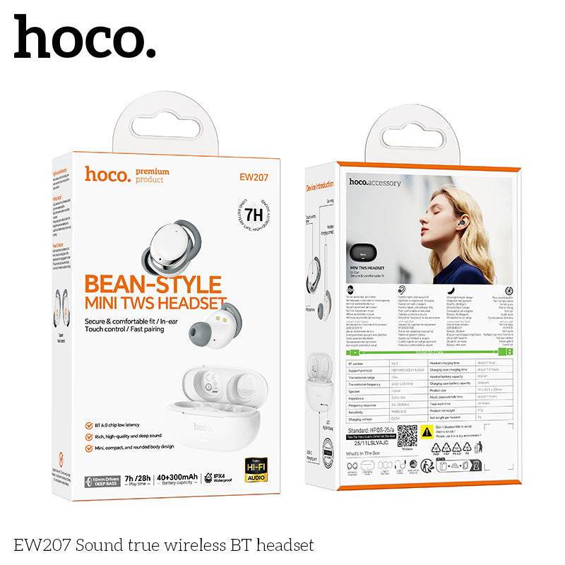 HD_SYNC:EW207 Sound true wireless BT headset