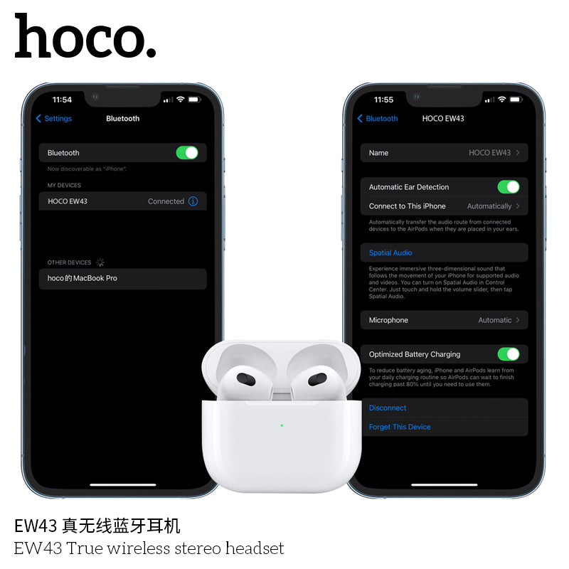 HD_SYNC:EW43 True wireless stereo headset