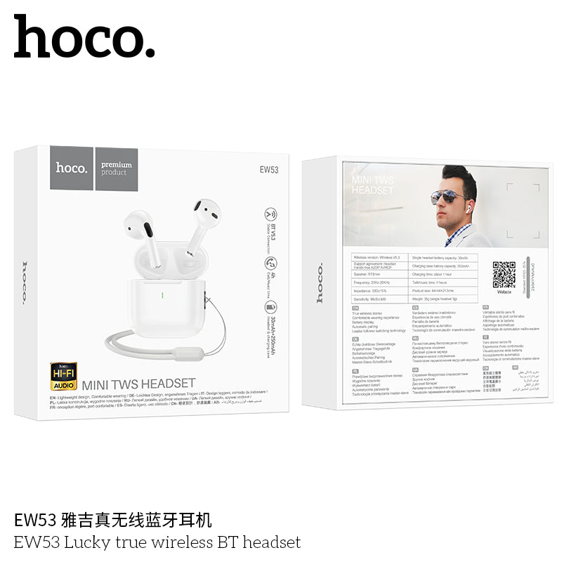 HD_SYNC:EW53 Lucky true wireless BT headset