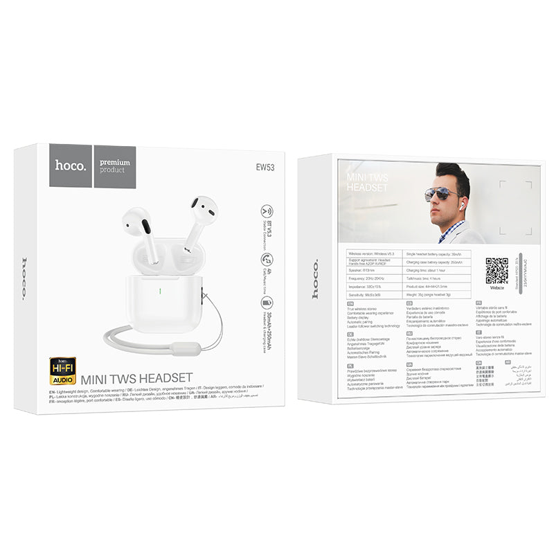 HD_SYNC:EW53 Lucky true wireless BT headset