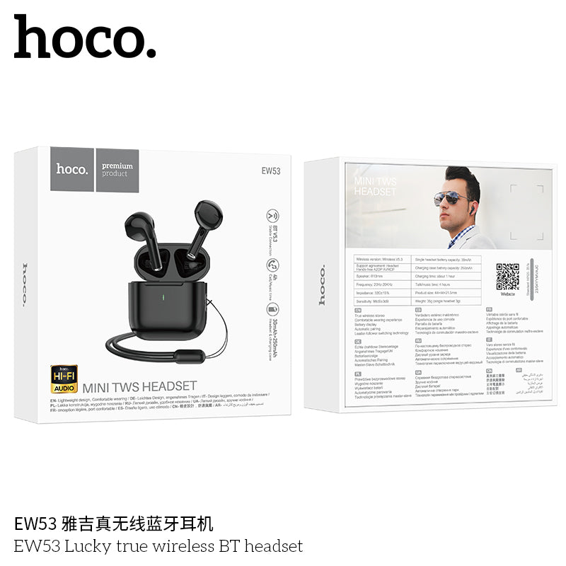 HD_SYNC:EW53 Lucky true wireless BT headset