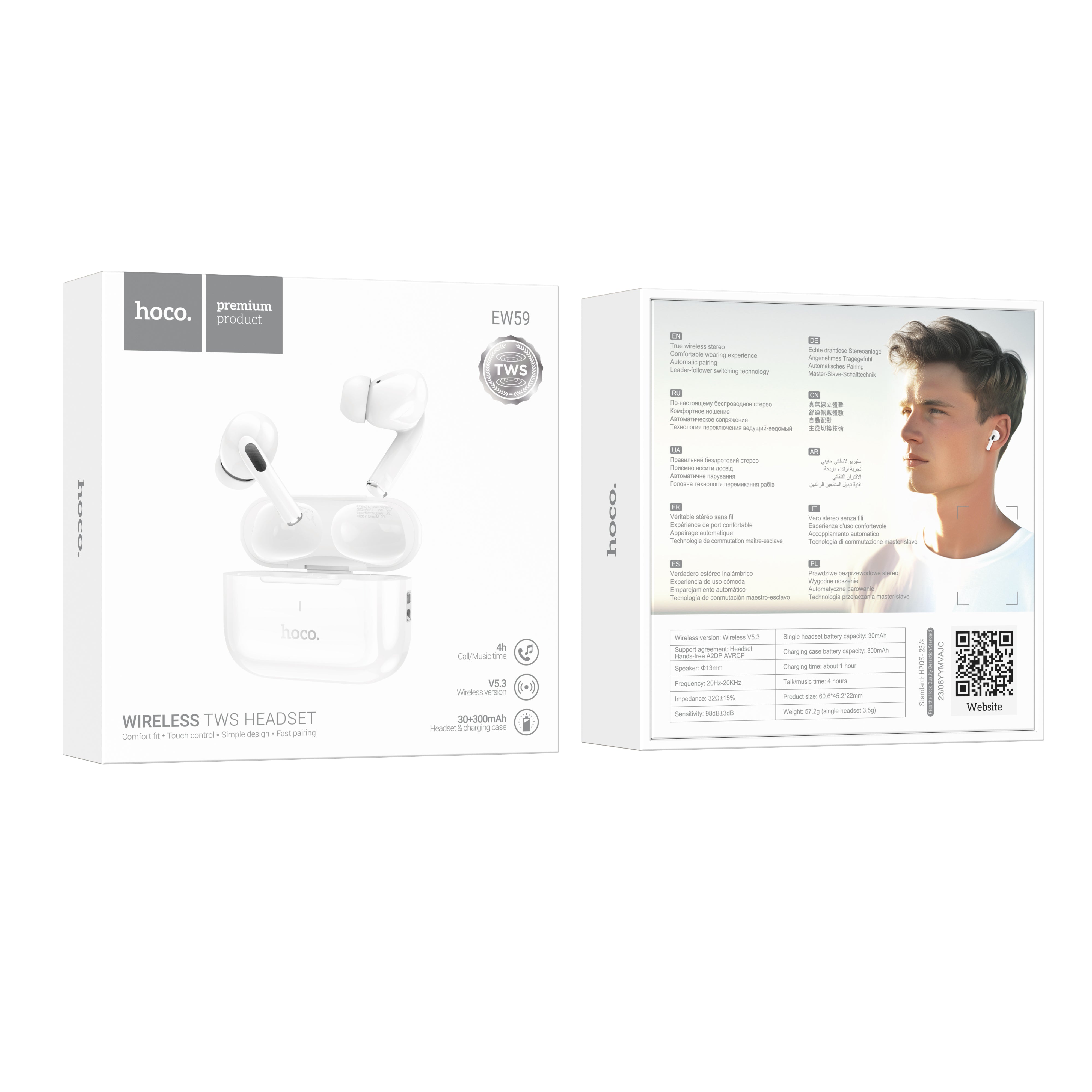 HD_SYNC:EW59 True wireless stereo headset