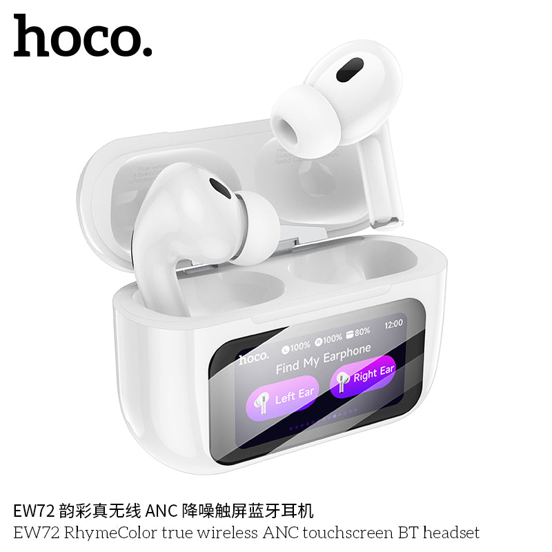 HD_SYNC:EW72 Soar true wireless ANC Noise Reduction touch screen BT headset