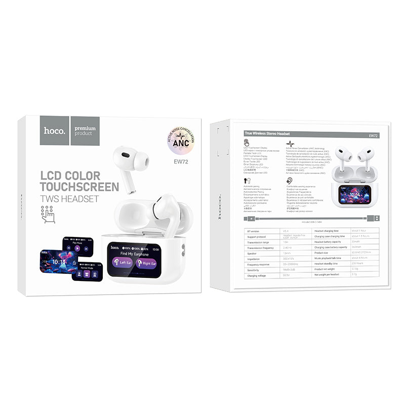 HD_SYNC:EW72 Lite Soar true wireless touch screen BT headset