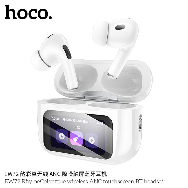 HD_SYNC:EW72 Soar true wireless ANC Noise Reduction touch screen BT headset