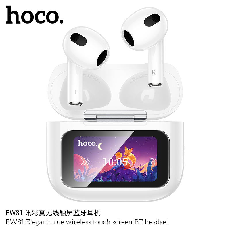 HD_SYNC:EW81 Elegant true wireless touch screen BT headset