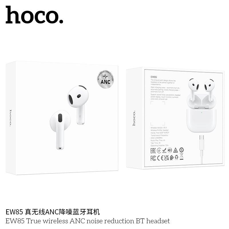 Hoco EW85 True wireless ANC noise reduction BT headset – TEQ PTY LTD