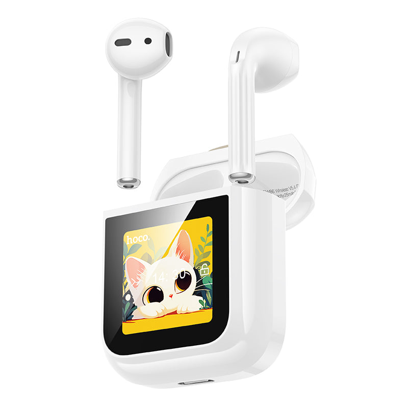 HD_SYNC:EW86 Cat true wireless touch screen BT headset