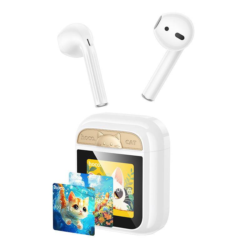 HD_SYNC:EW86 Cat true wireless touch screen BT headset