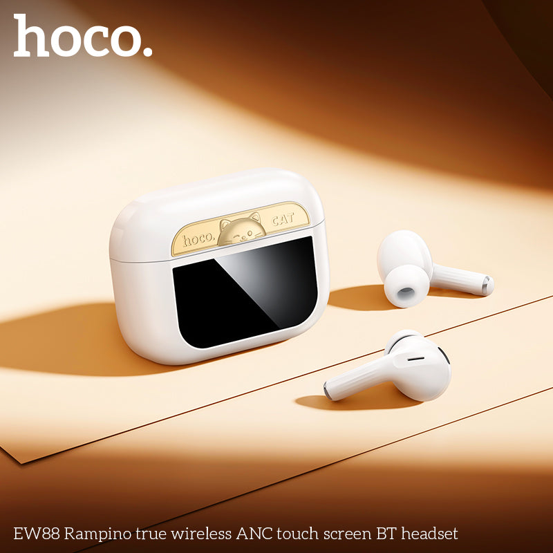 HD_SYNC:EW88 Rampino true wireless ANC touch screen BT headset