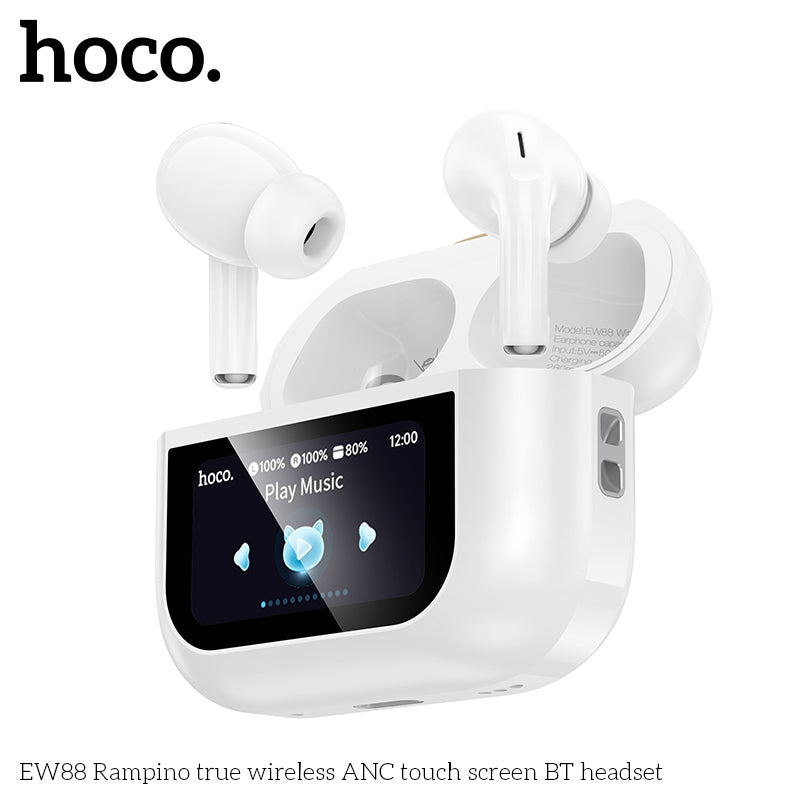 HD_SYNC:EW88 Rampino true wireless ANC touch screen BT headset