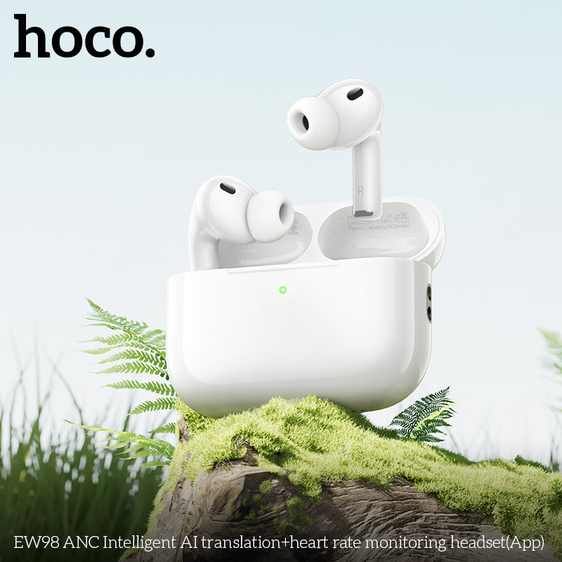 HD_SYNC:EW98 ANC Intelligent AI translation+heart rate monitoring headset(App)