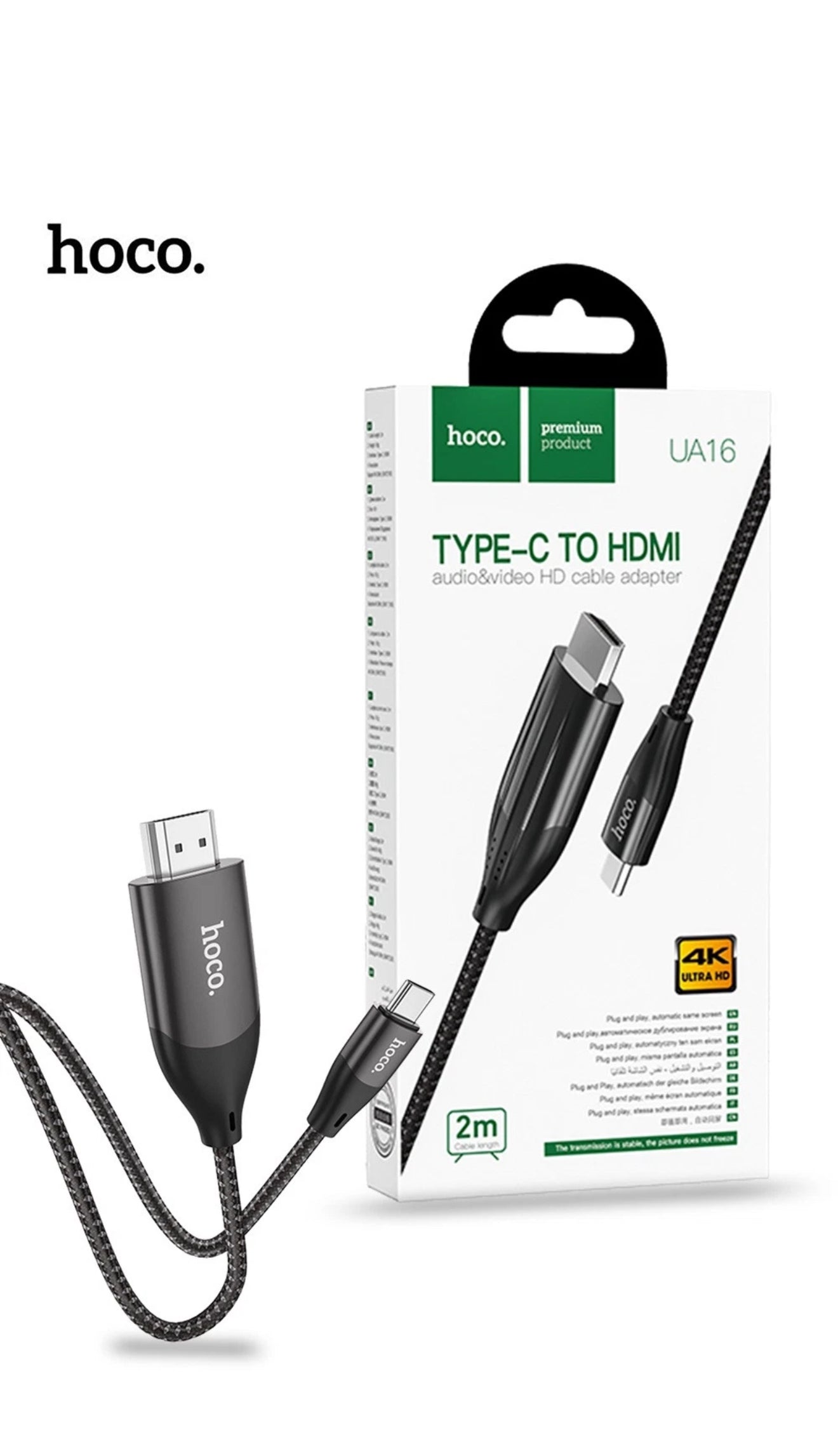 Ua16 type c hdmi