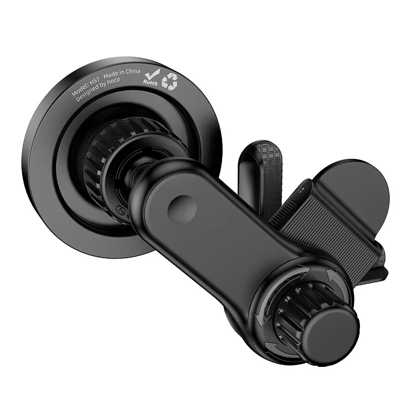 Hoco H57 Magnetic Car Phone Holder for Tesla Display APP Foldable Degree Rotation Metal Car Mount for iPhone 13 14 15 16 Pro Max