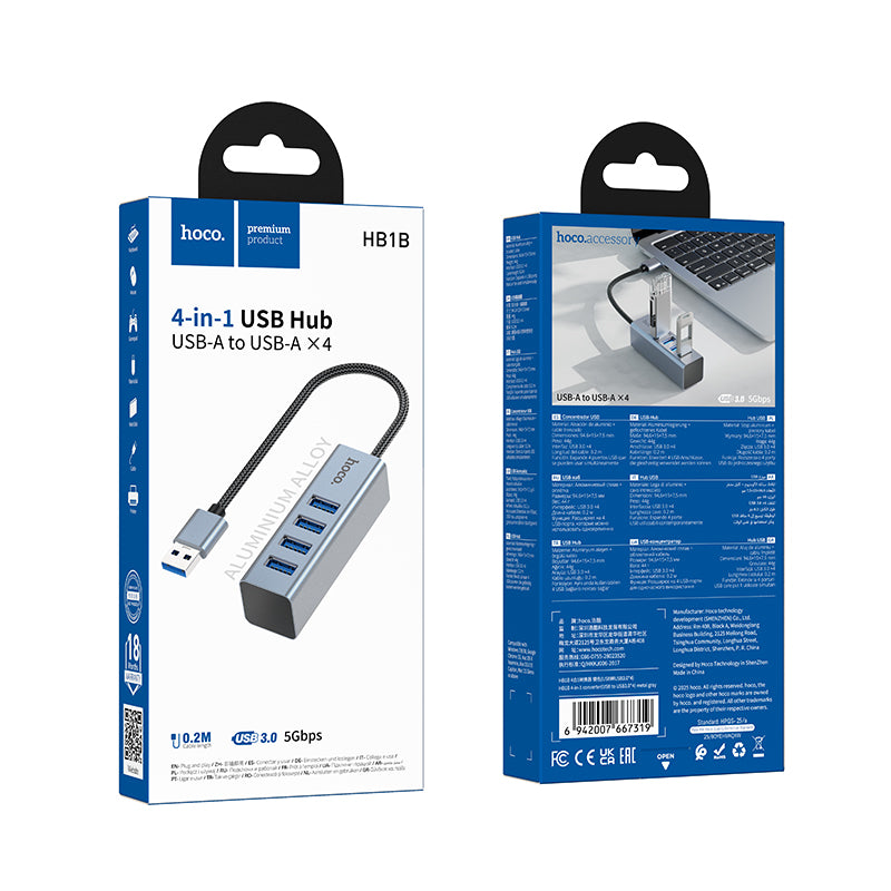 HD_SYNC:HB1B 4-in-1 converter(USB to USB3.0*4)