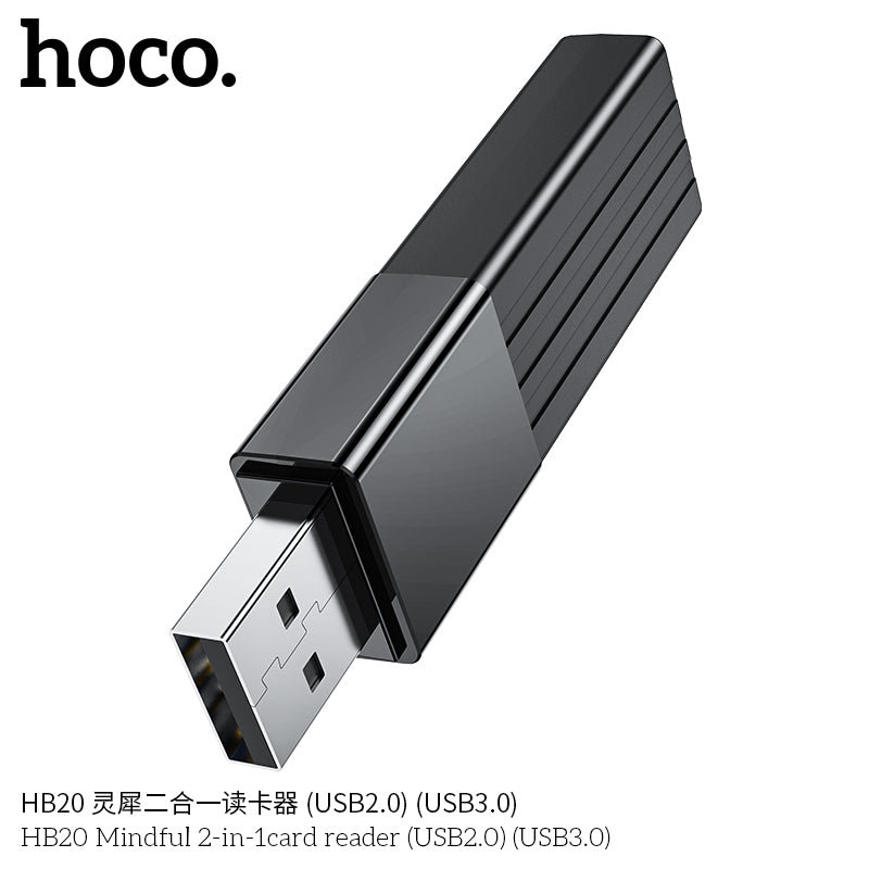 HD_SYNC:HB20 Mindful 2-in-1card reader(USB3.0)
