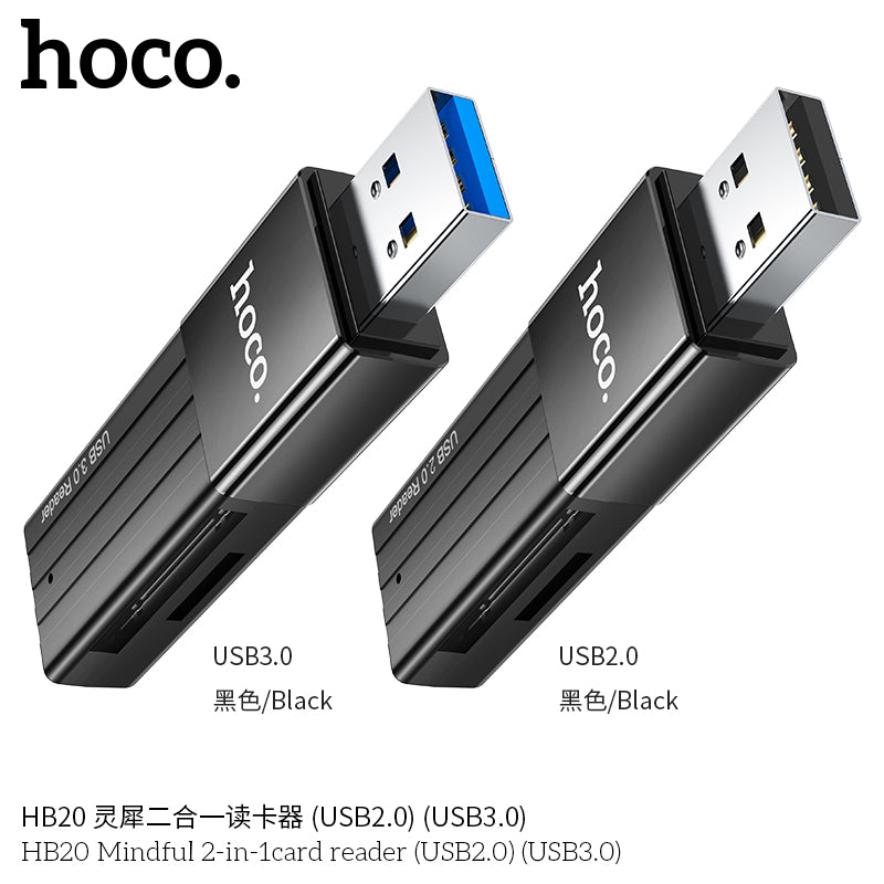 HD_SYNC:HB20 Mindful 2-in-1card reader(USB3.0)