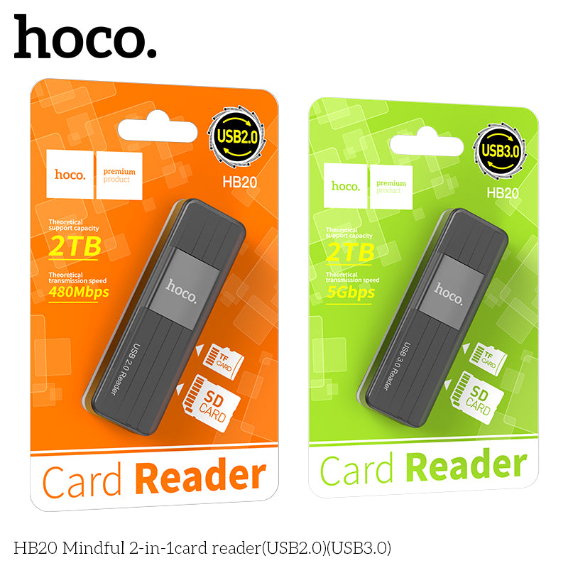 HD_SYNC:HB20 Mindful 2-in-1card reader(USB3.0)