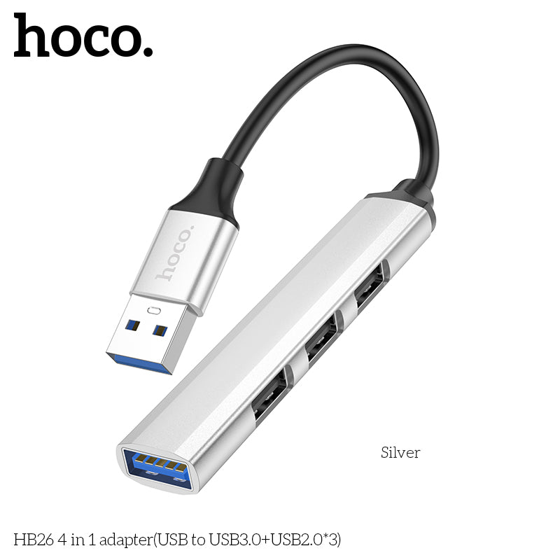 HD_SYNC:HB26 4 in 1 adapter(USB to USB3.0+USB2.0*3)