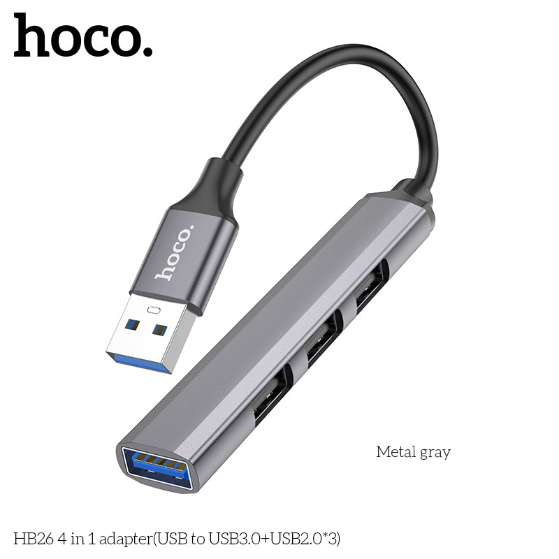 HD_SYNC:HB26 4 in 1 adapter(USB to USB3.0+USB2.0*3)