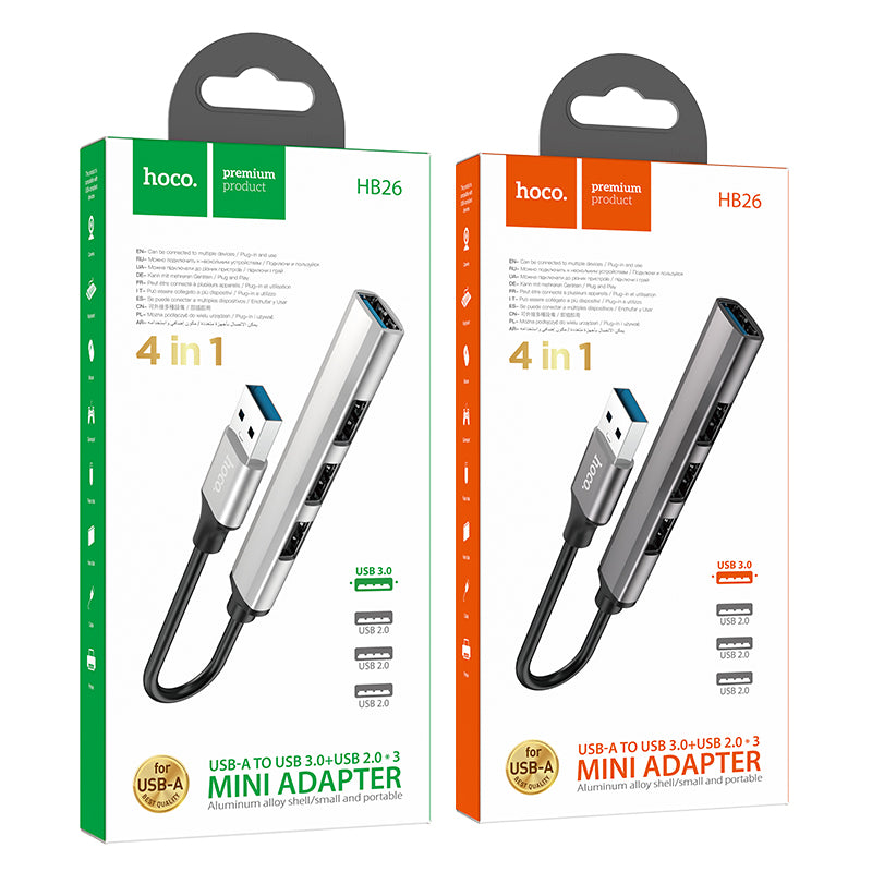 HD_SYNC:HB26 4 in 1 adapter(USB to USB3.0+USB2.0*3)