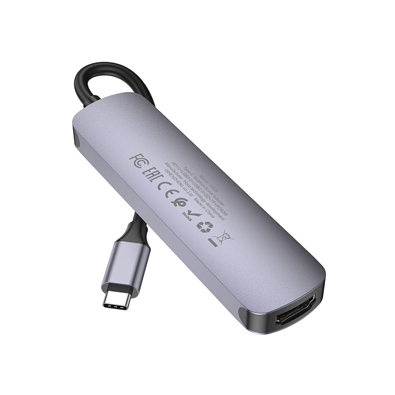 HD_SYNC:HB28 Type-C multi-function converter(HDTV+USB3.0+USB2.0+SD+TF+PD)