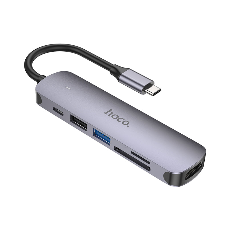 HD_SYNC:HB28 Type-C multi-function converter(HDTV+USB3.0+USB2.0+SD+TF+PD)