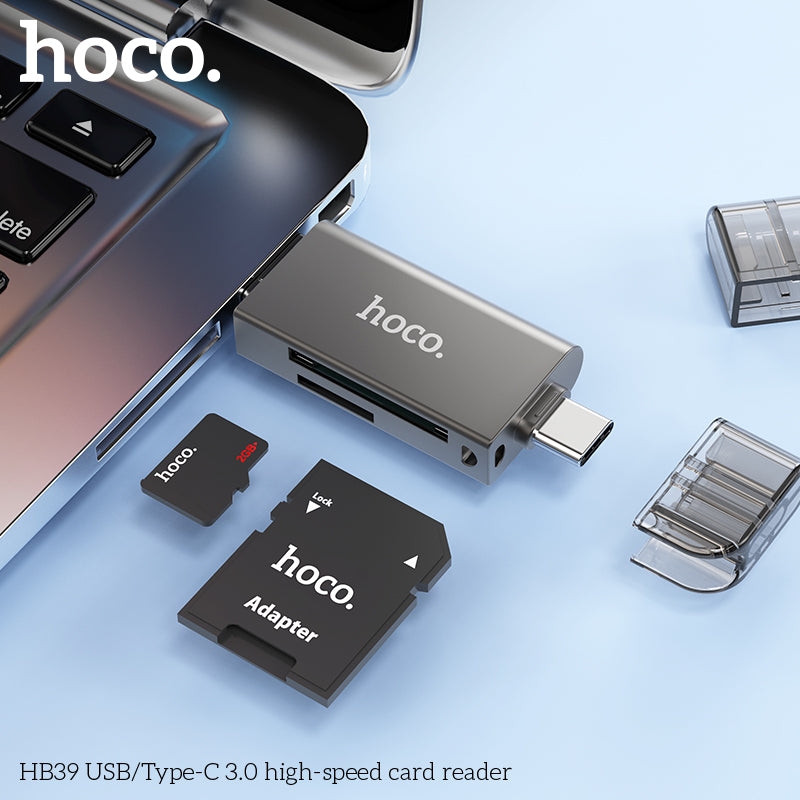 HD_SYNC:HB39 USB/Type-C 3.0 high-speed card reader