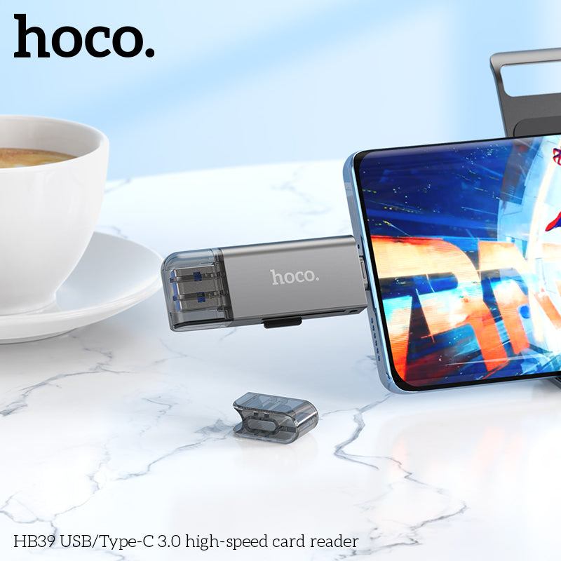 HD_SYNC:HB39 USB/Type-C 3.0 high-speed card reader