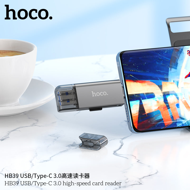 HD_SYNC:HB39 USB/Type-C 3.0 high-speed card reader