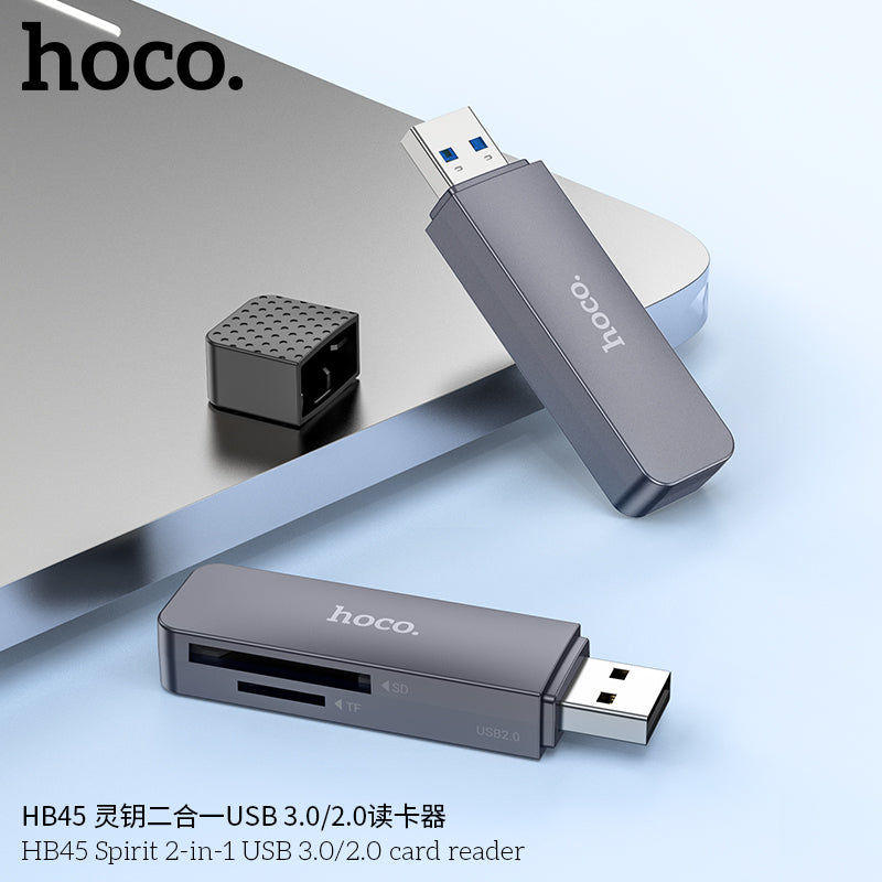 HD_SYNC:HB45 Spirit 2-in-1 USB 3.0 card reader