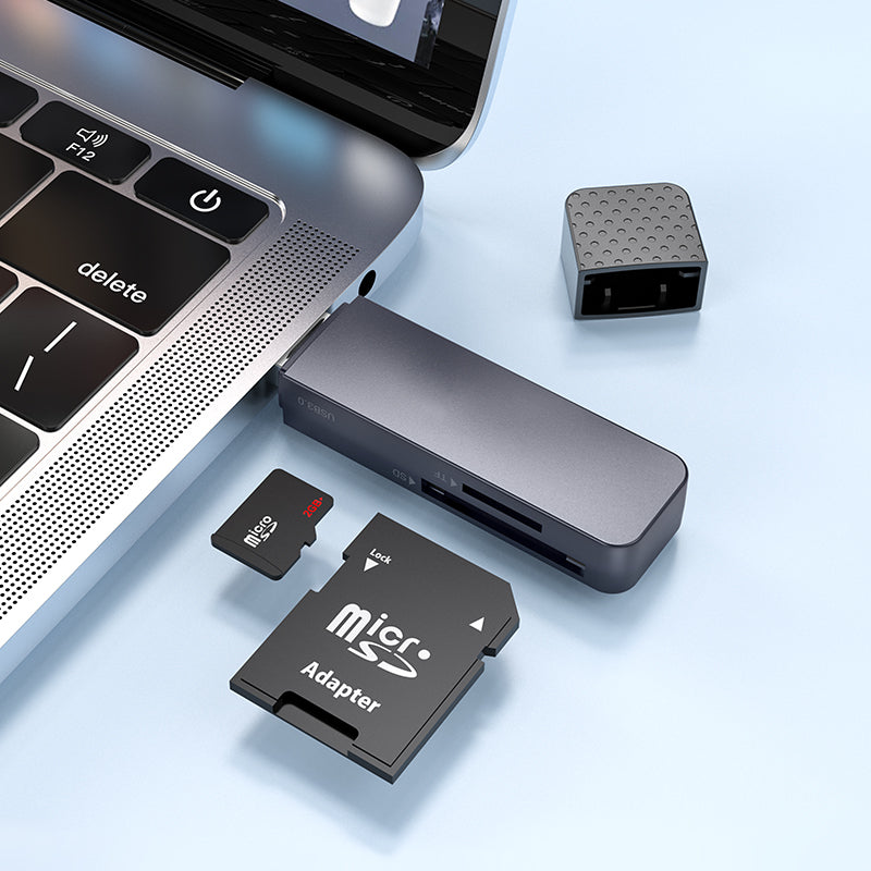 HD_SYNC:HB45 Spirit 2-in-1 USB/Type-C 2.0 card reader