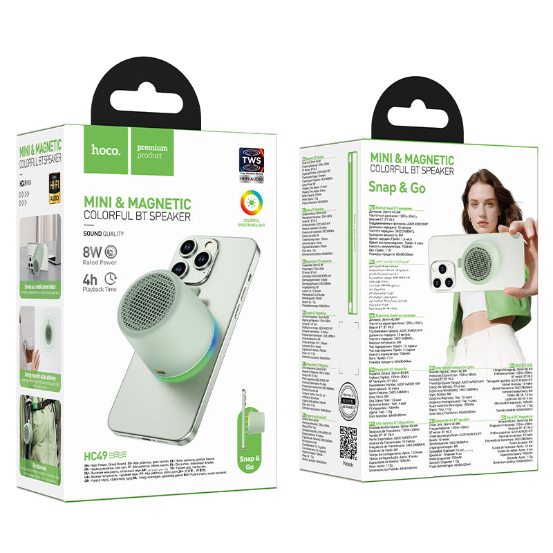 HD_SYNC:HC49 Shine magnetic BT speaker